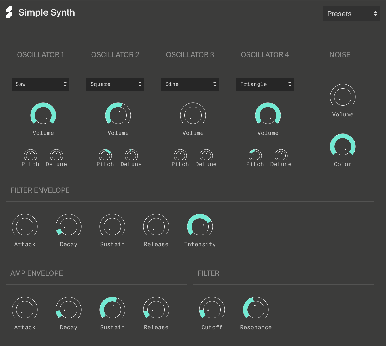 Soundation Learn Howto Use The Simple Synth